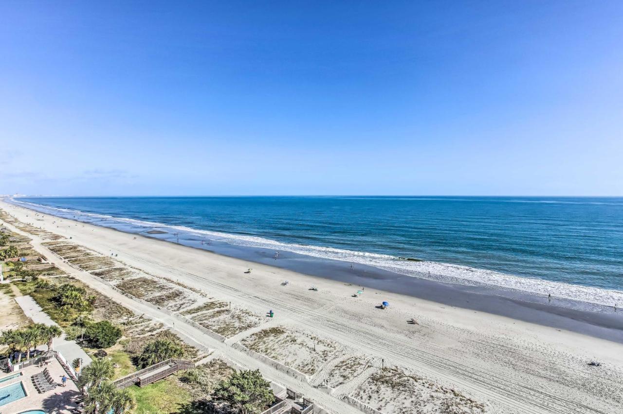 Myrtle Beach Retreat Steps To Ocean And Pier! Apartamento Exterior foto