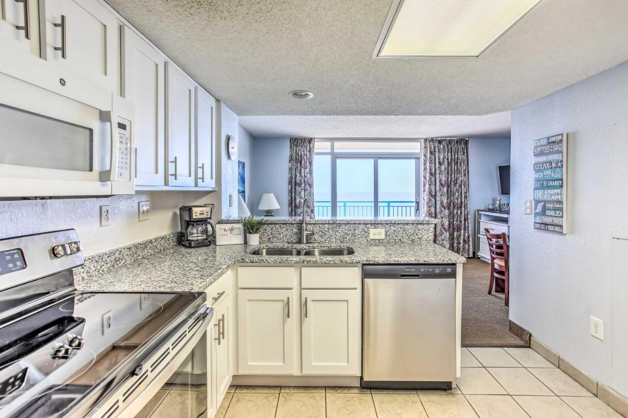 Myrtle Beach Retreat Steps To Ocean And Pier! Apartamento Exterior foto