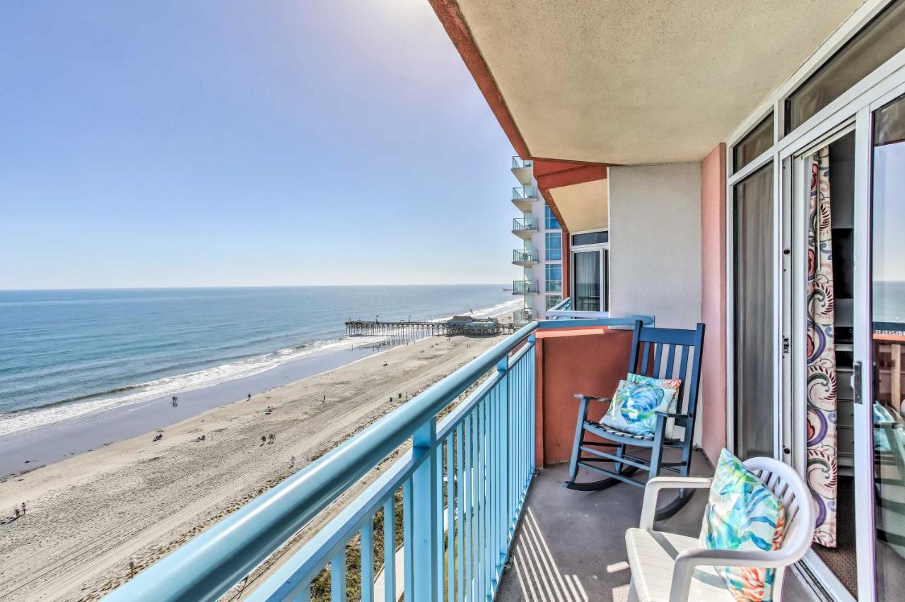 Myrtle Beach Retreat Steps To Ocean And Pier! Apartamento Exterior foto